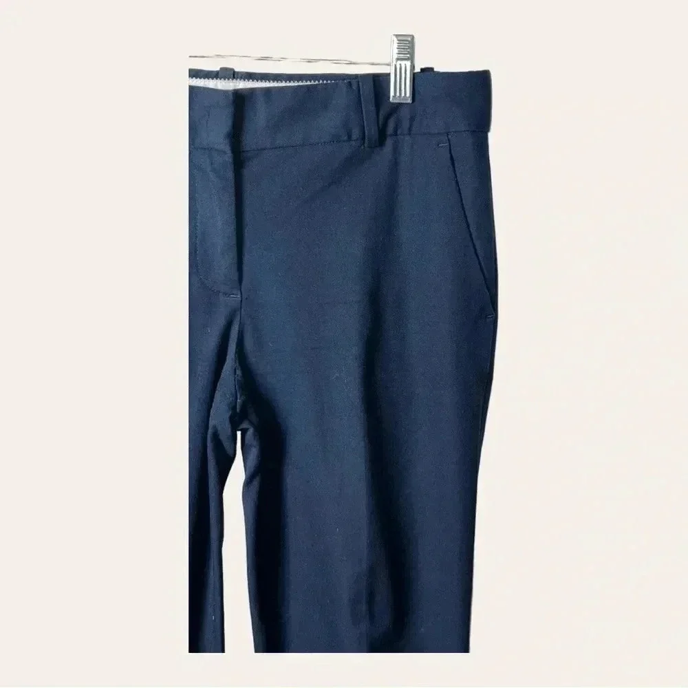 0062. J. CREW CHINO TROUSER‎ NAVY BLUE IN COLOR SIZE 2